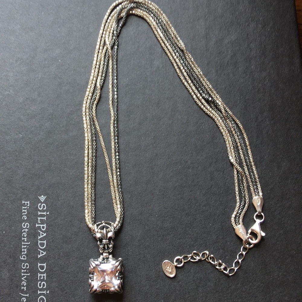Silpada chain and Silpada uptown pendant